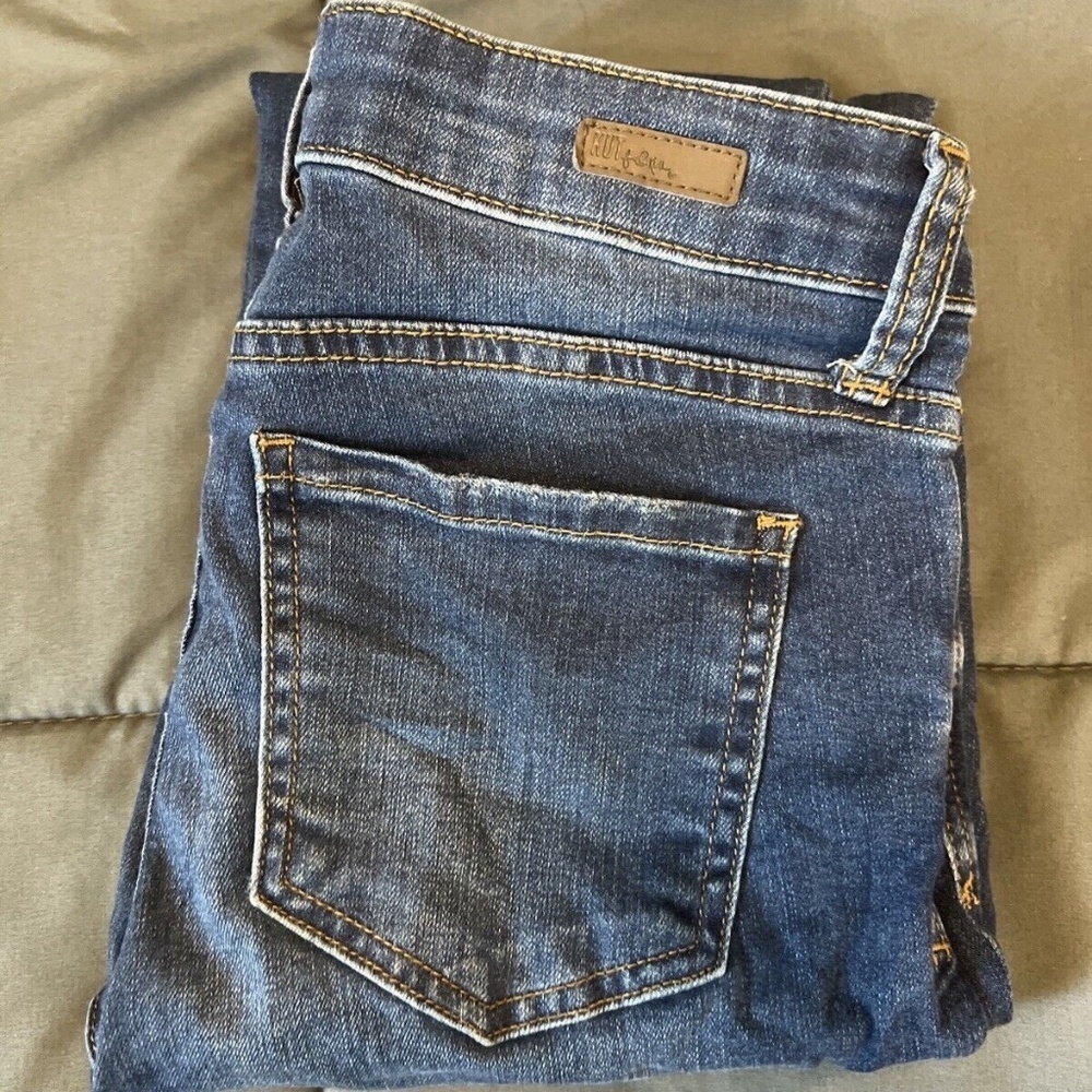 Kut From The Cloth Toothpick Skinny Jean Medium Wash Size 2